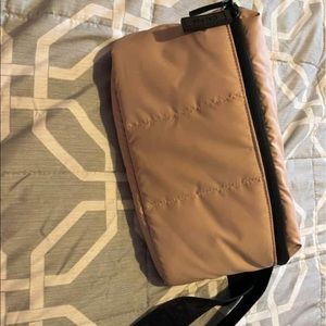 Calpak rose quartz belt bag